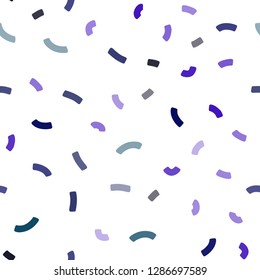 Dark Blue, Green vector seamless template with bent lines. Shining crooked illustration in marble style. Textured wave pattern for backgrounds.