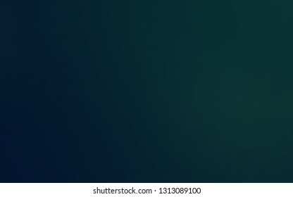 Dark Blue, Green vector shining triangular pattern. A sample with polygonal shapes. Template for your brand book.