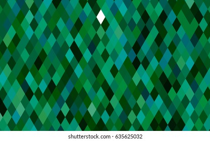 Dark Blue, Green vector shining triangular background. An elegant bright illustration with gradient. A new texture for your design.