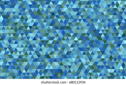 Dark Blue, Green vector shining triangular template. An elegant bright illustration with gradient. The polygonal design can be used for your web site.