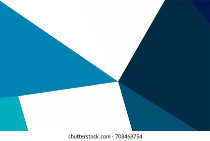 Dark Blue, Green vector of small triangles on white background. Illustration of abstract texture of triangles. Pattern design for banner, poster, cover.