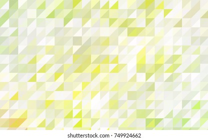 Dark Blue, Green vector of small triangles on white background. Illustration of abstract texture of triangles. Pattern design for banner, poster, cover.
