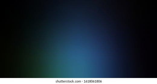 Dark Blue, Green vector smart blurred template. Abstract colorful illustration with gradient. Elegant background for websites.