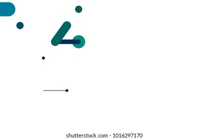 Dark Blue, Green vector template with repeated sticks. Blurred decorative design in simple style with lines. The pattern can be used for medical ad, booklets, leaflets