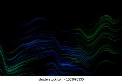 Dark Blue, Green vector template with bubble shapes. A completely new color illustration in marble style. The best blurred design for your business.