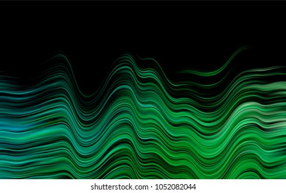 Dark Blue, Green vector template with bubble shapes. Creative geometric illustration in marble style with gradient. Brand-new design for your ads, poster, banner.