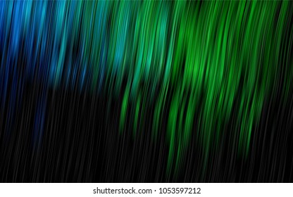 Dark Blue, Green vector template with bubble shapes. Brand-new colored illustration in marble style with gradient. Brand-new design for your ads, poster, banner.