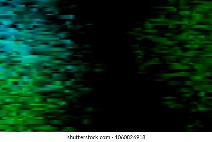 Dark Blue, Green vector template with repeated sticks. Shining colored illustration with narrow lines. Smart design for your business advert.