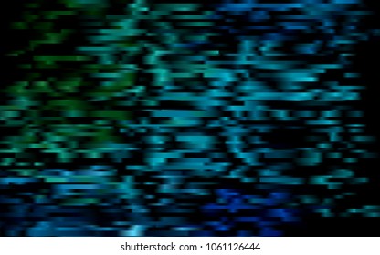 Dark Blue, Green vector template with repeated sticks. Blurred decorative design in simple style with lines. The pattern can be used as ads, poster, banner for commercial.