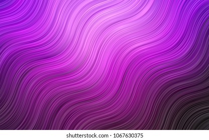 Dark Blue, Green vector template with lines, ovals. Brand-new colored illustration in marble style with gradient. Marble design for your web site.