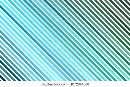 Dark Blue, Green vector template with repeated sticks. Lines on blurred abstract background with gradient. The template can be used as a background.