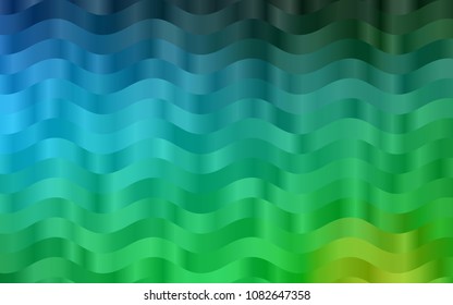Dark Blue, Green vector template with bubble shapes. Colorful abstract illustration with gradient lines. A new texture for your  ad, booklets, leaflets.