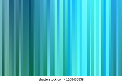 Dark Blue, Green vector template with repeated sticks. Glitter abstract illustration with colored sticks. Smart design for your business advert.