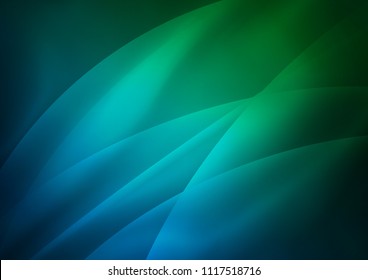Dark Blue, Green vector template with repeated sticks. Modern geometrical abstract illustration with staves. Best design for your ad, poster, banner.