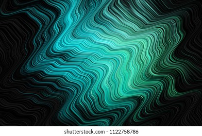 Dark Blue, Green vector template with bubble shapes. A sample with blurred bubble shapes. The best blurred design for your business.