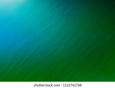 Dark Blue, Green vector template with repeated sticks. Blurred decorative design in simple style with lines. The pattern can be used as ads, poster, banner for commercial.
