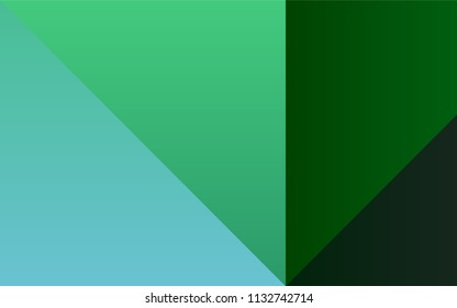 Dark Blue, Green vector template with rainbow of colours. Color palette with set of colors. Template of colors for smart designers.