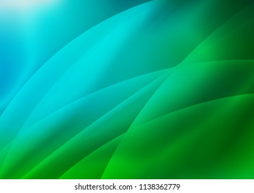 Dark Blue, Green vector template with repeated sticks. Decorative shining illustration with lines on abstract template. The pattern can be used for busines ad, booklets, leaflets