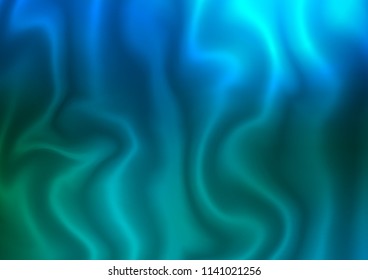 Dark Blue, Green vector template with bubble shapes. A completely new color illustration in marble style. A completely new marble design for your business.