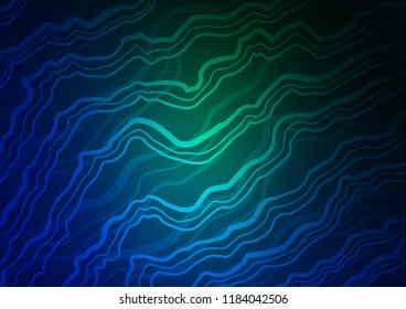 Dark Blue, Green vector template with bubble shapes. Brand new colored illustration in marble style with gradient. Marble style for your business design.