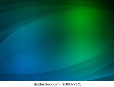 Dark Blue, Green vector template with repeated sticks. Shining colored illustration with narrow lines. Smart design for your business advert.