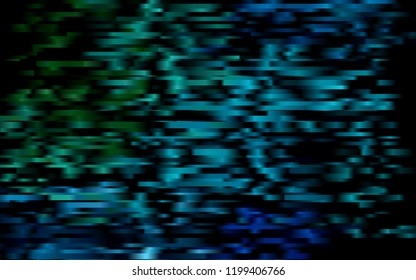 Dark Blue, Green vector template with repeated sticks. Decorative shining illustration with lines on abstract template. The pattern can be used for websites.