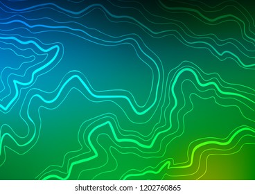 Dark Blue, Green vector template with repeated sticks. Modern geometrical abstract illustration with staves. Smart design for your business advert.