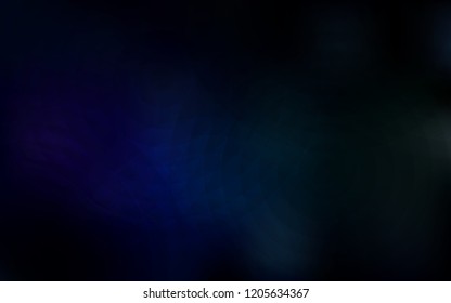 Dark Blue, Green vector template with circles. Beautiful colored illustration with blurred circles in nature style. Pattern can be used as texture of wallpapers.