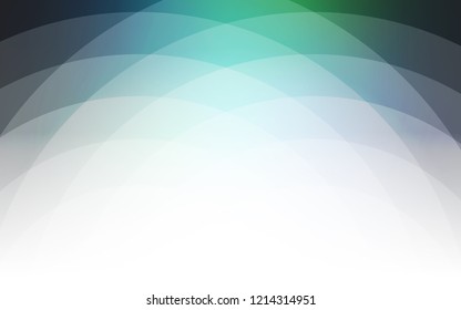 Dark Blue, Green vector template with bubble shapes. Geometric illustration in marble style with gradient.  The elegant pattern for brand book.