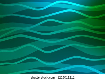 Dark Blue, Green vector template with repeated sticks. Blurred decorative design in simple style with lines. The pattern can be used for websites.