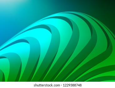 Dark Blue, Green vector template with repeated sticks. Modern geometrical abstract illustration with staves. Best design for your ad, poster, banner.