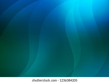 Dark Blue, Green vector template with repeated sticks. Shining colored illustration with narrow lines. The pattern can be used for busines ad, booklets, leaflets