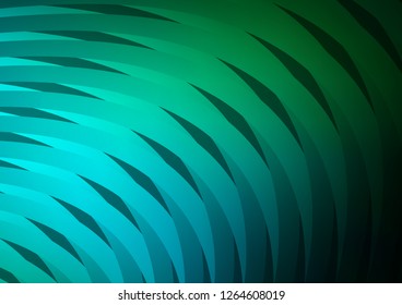 Dark Blue, Green vector template with repeated sticks. Glitter abstract illustration with colored sticks. The pattern can be used as ads, poster, banner for commercial.