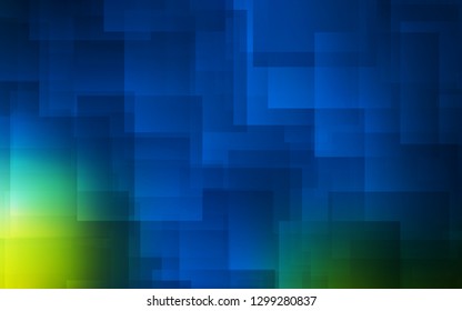 Dark Blue, Green vector template with repeated sticks. Decorative shining illustration with lines on abstract template. Template for your beautiful backgrounds.