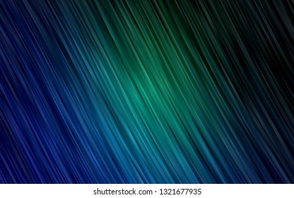 Dark Blue, Green vector template with bubble shapes. Creative illustration in halftone marble style with gradient. Textured wave pattern for backgrounds.