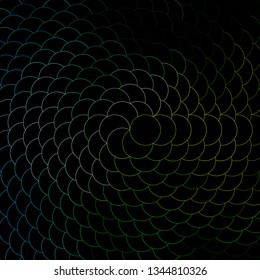 Dark Blue, Green vector template with circles. Modern abstract illustration with colorful circle shapes. Pattern for websites, landing pages.
