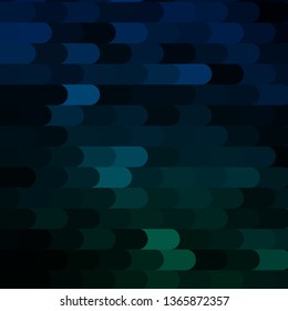 Dark Blue, Green vector template with lines. Modern abstract illustration with colorful lines. Pattern for websites, landing pages.