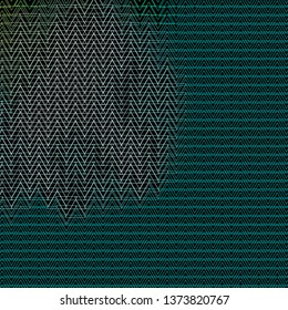 Dark Blue, Green vector template with lines, triangles. Shining abstract illustration with colorful triangles. Pattern for booklets, leaflets