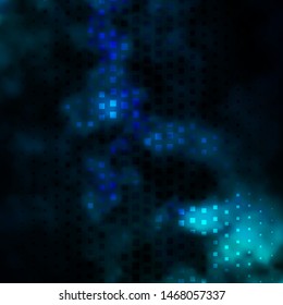 Dark Blue, Green vector template with rectangles. Illustration with a set of gradient rectangles. Pattern for busines booklets, leaflets