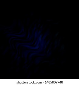 Dark Blue, Green vector template with lines. Bright illustration with gradient circular arcs. Pattern for ads, commercials.