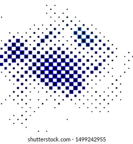 Dark Blue, Green vector template with rectangles. Colorful illustration with gradient rectangles and squares. Pattern for busines booklets, leaflets