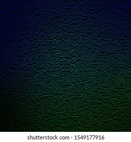 Dark Blue, Green vector template with wry lines. Colorful illustration, which consists of curves. Pattern for commercials, ads.