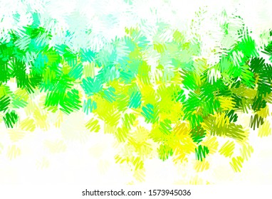 Dark Blue, Green vector template with repeated sticks. Blurred decorative design in simple style with lines. Best design for your ad, poster, banner.