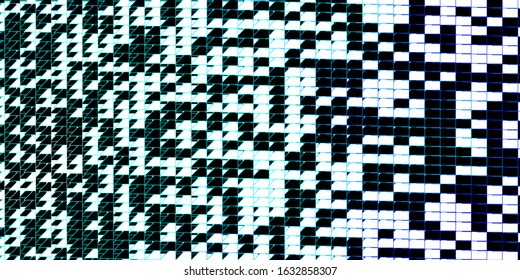 Dark Blue, Green vector template with lines. Modern abstract illustration with colorful lines. Pattern for websites, landing pages.