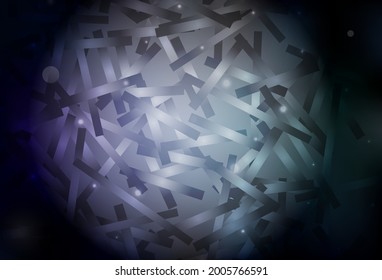 Dark Blue, Green vector template with repeated sticks. Modern geometrical abstract illustration with Lines. Template for your beautiful backgrounds.