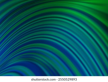 Dark Blue, Green vector template with bubble shapes. Creative geometric illustration in marble style with gradient. The best blurred design for your business.