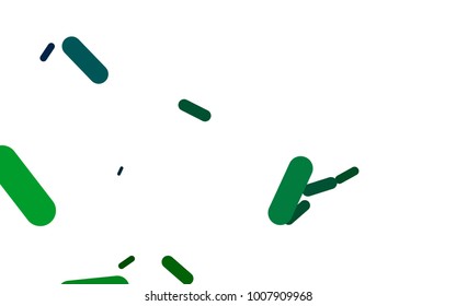 Dark Blue, Green vector texture with colored capsules. Decorative shining illustration with lines on abstract template. The pattern can be used for medical ad, booklets, leaflets