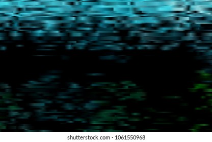 Dark Blue, Green vector texture with colored lines. Shining colored illustration with narrow lines. The pattern can be used as ads, poster, banner for commercial.