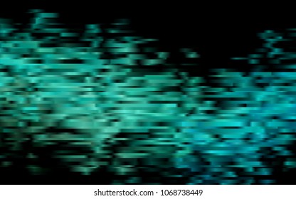 Dark Blue, Green vector texture with colored lines. Decorative shining illustration with lines on abstract template. The template can be used as a background.
