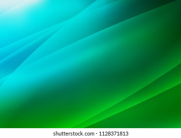 Dark Blue, Green vector texture with colored lines. Glitter abstract illustration with colored sticks. The template can be used as a background.